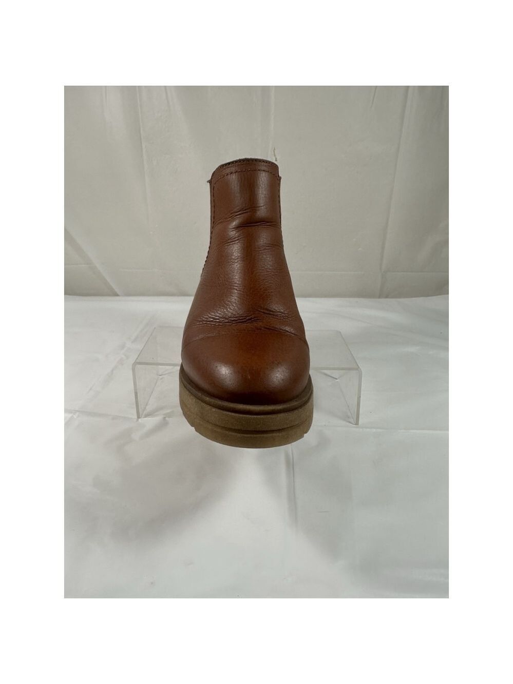 Musse & Cloud CHELSEA PLATFORM BOOT BROWN LUG SOLE - Picture 4 of 14